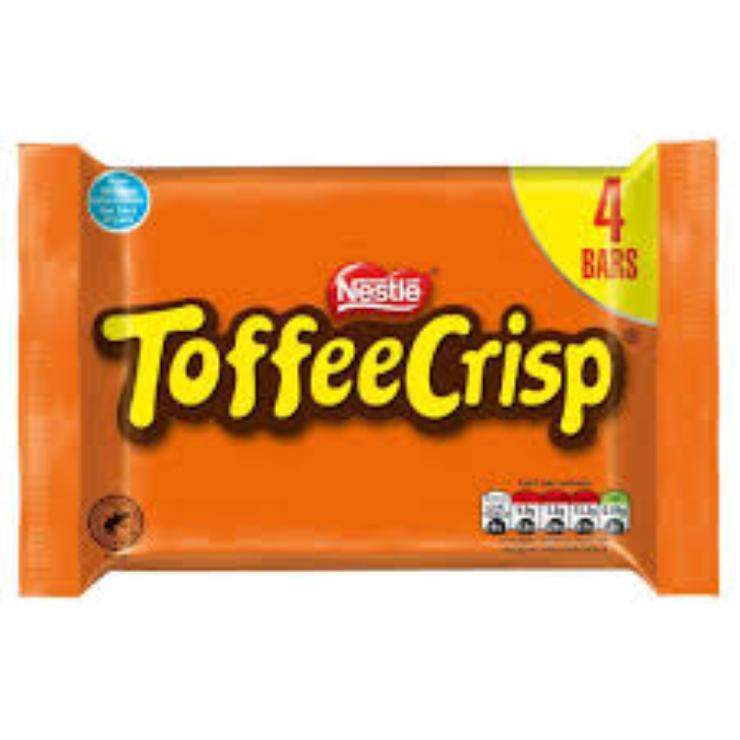 NESTLE TOFFEE CRISP 4PACK 124G
